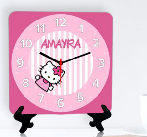 Personalized Table Clocks