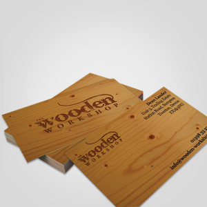 Best Online Wooden Business Cards Printing Services in Pakistan, Lahore ...