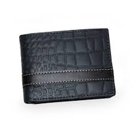 Crocodile Black Wallett