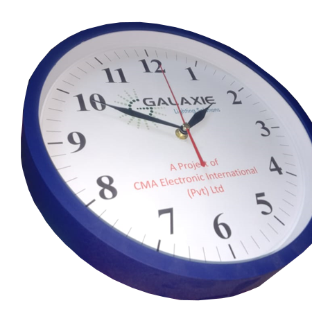 Galaxy Round Wall Clock