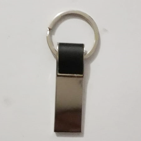 Metal Rectangle Keychain