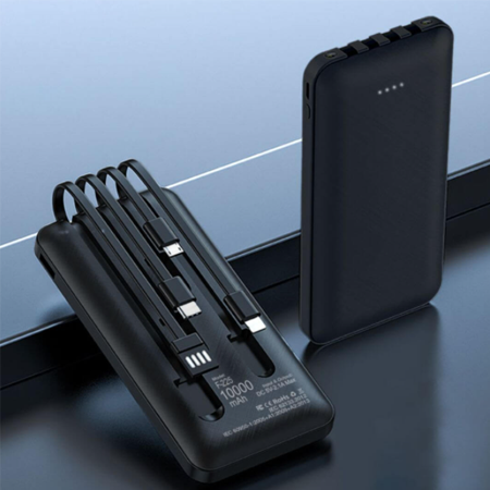 Power Bank with Multiconnected Wire