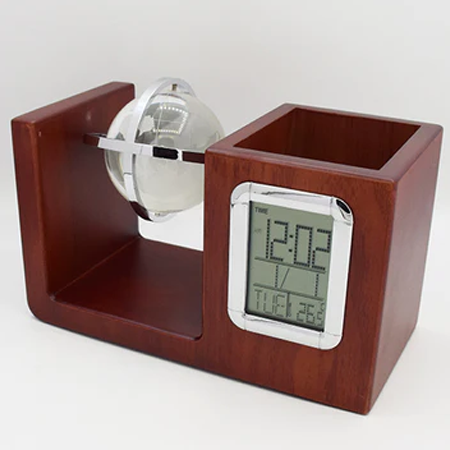 Wooden Table Clock