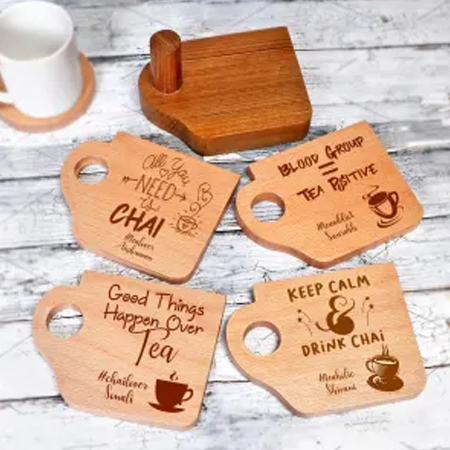 WoodenTea Coaster